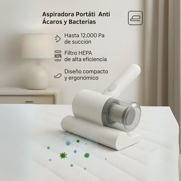 ASPIRADORA DE ACAROS Y PELOS + REGALOS ESPECIALES🎁