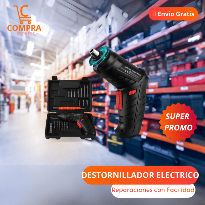 DESTORNILLADOR ELECTRICO + REGALOS ESPECIALES🎁
