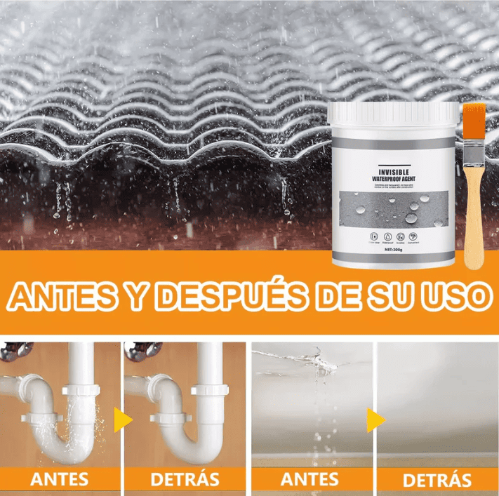 SELLADOR IMPERMEABILIZANTE INVISIBLE 500ml + BROCHA🎁