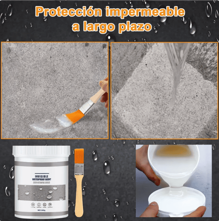 SELLADOR IMPERMEABILIZANTE INVISIBLE 500ml + BROCHA🎁